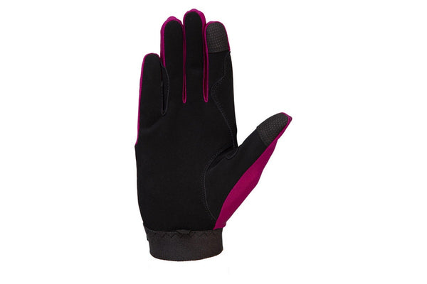 Hy Unisex Adult Riding Gloves (Purple) (L)