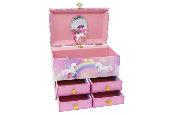 Pink Poppy: Unicorn Dreamer - Musical Jewellery Box (Medium)