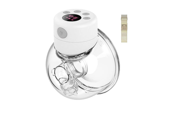 Wearable Electric Breast Pump Portable Hands-Free Massage Breastfeeding Pump