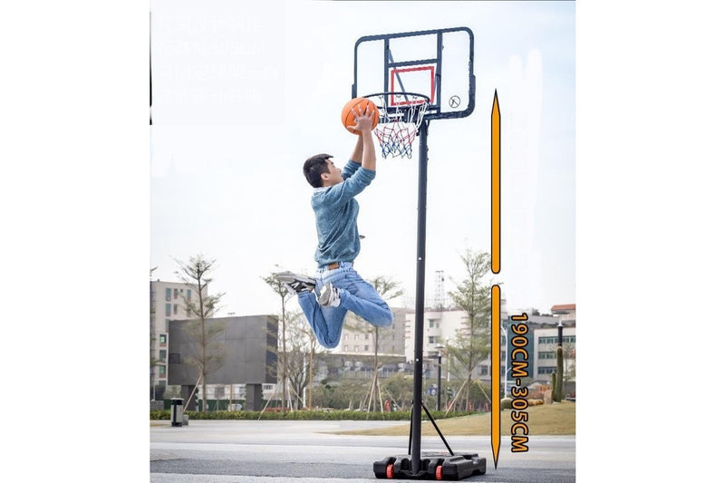 Basketball Hoop Stand with backboard 3.05 M Adjustable Height Promo