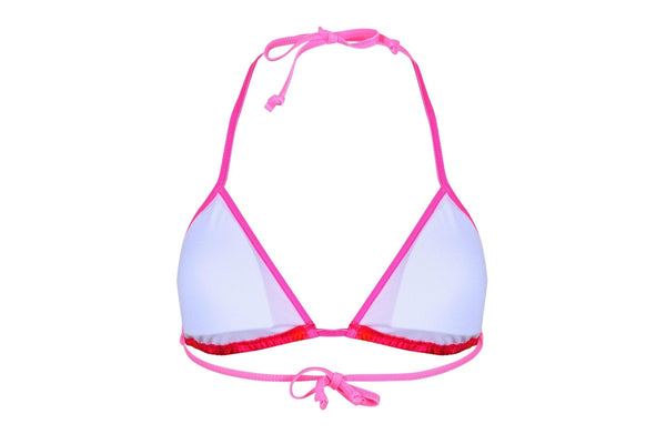 Regatta Womens/Ladies Aceana Palm Leaf Bikini Top (Fusion Pink) (16 UK)