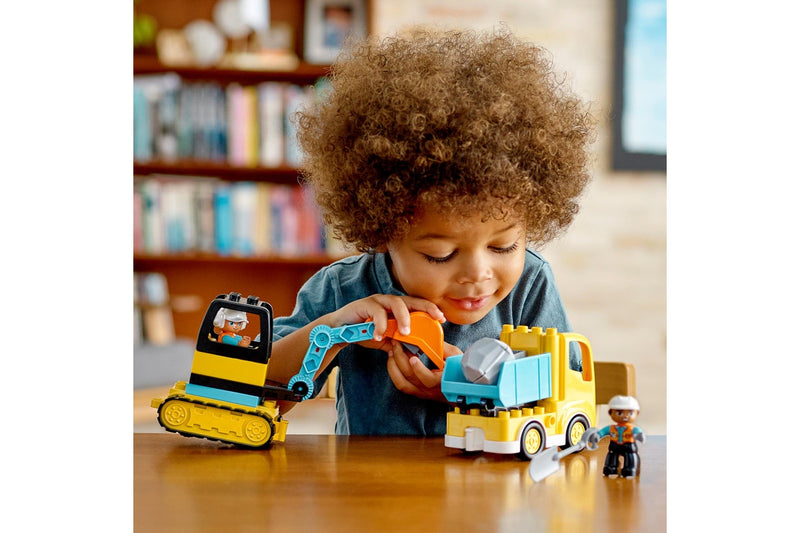 LEGO DUPLO: Truck & Tracked Excavator - (10931)