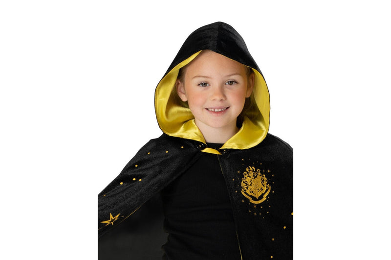 Harry Potter: Hogwarts Hooded Robe - Black & Gold (Size: 9+)