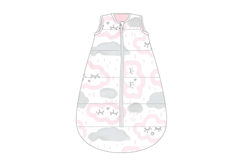 Baby Studio: Cotton Studio Bag 2.5 Tog - Clouds Pink (18-36 Months)