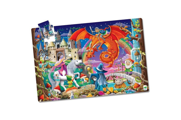 The Learning Journey: Puzzle Doubles - Glow in the Dark Fantasy