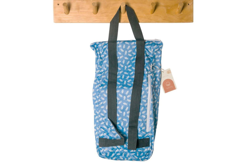 Nestling: Large Swim Wet Bag - Blue Fish