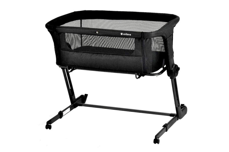 Unilove: Hug Me Plus 3-in-1 Bedside Bassinet - Black