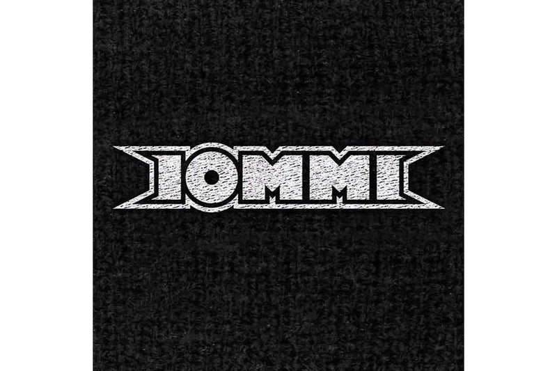 Tony Iommi Embroidered Logo Wristband (Black) (One Size)