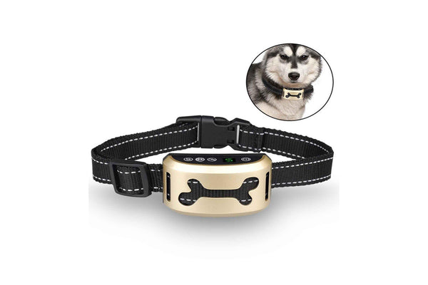 Dog Bark Collar - Sound and Vibration Automatic USB Rechargeable Training Device