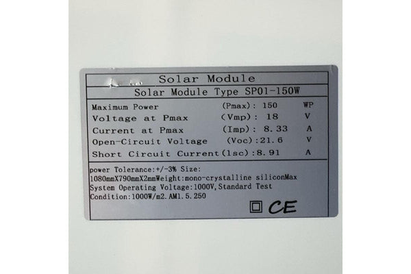 150W Solar Panel Flexible