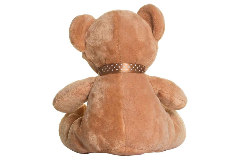 Mumbles Velvet Bear Plush Toy (Brown) (30cm)