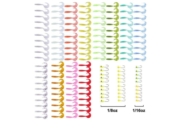 150 Piece Outdoor Fishing Lure Set 6.5cm/2g For Effective Fishing