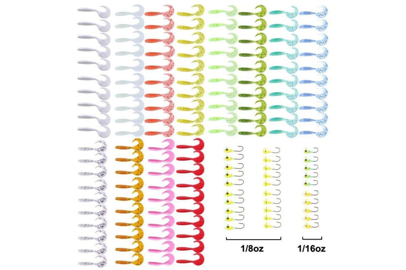 150 Piece Outdoor Fishing Lure Set 6.5cm/2g For Effective Fishing