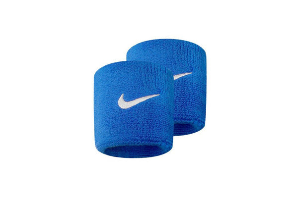 Nike Swoosh Wristband (Pack of 2) (Royal Blue/White) (One Size)