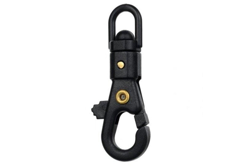 360 Degree Rope Hook 5Pcs Black - Standard