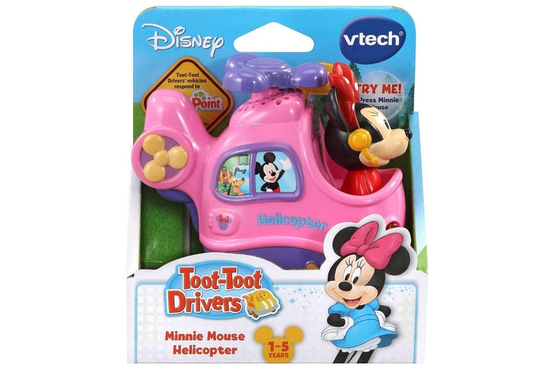 VTech: Toot-Toot Drivers Disney - Minnie Mouse Helicopter