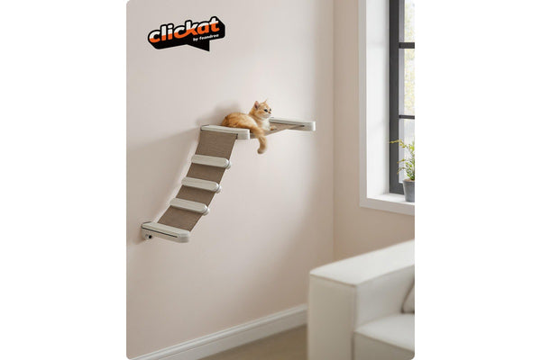 Feandrea Clickat Wall Mounted Cat Climbing Hammock