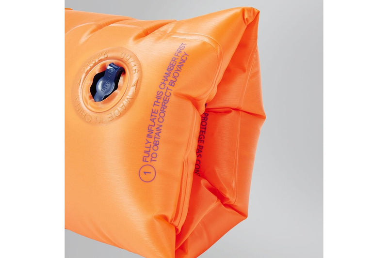 Speedo Childrens/Kids Rollup Swimming Armbands (Bright Orange/Blue) (One Size)