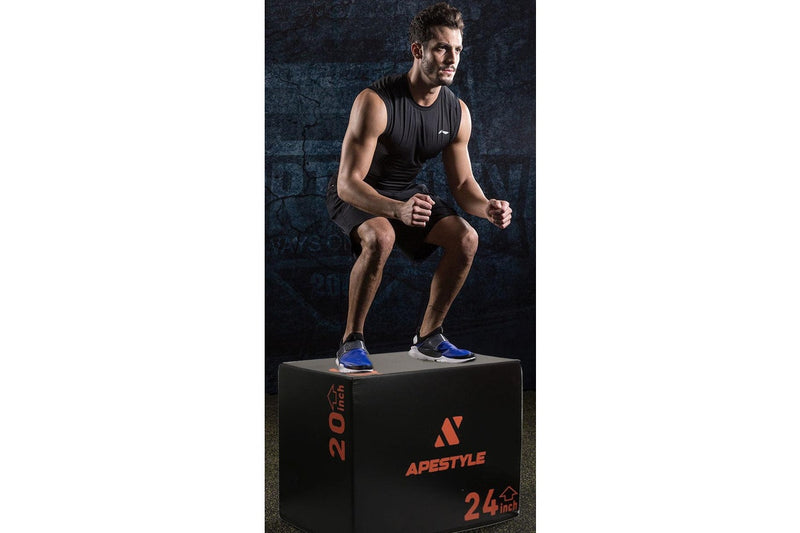 Ape Style 3 in 1 Foam Plyometric Box - 76x51x61cm