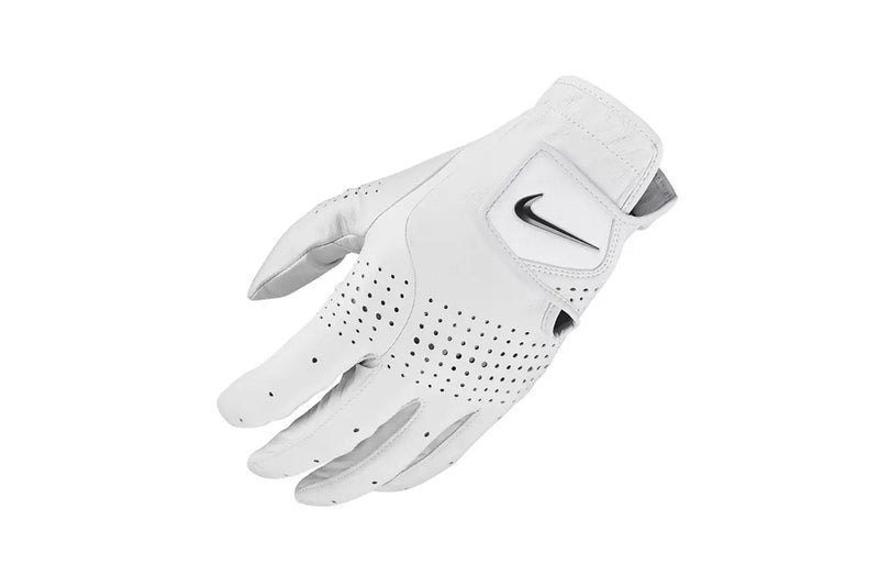 Nike Tour Classic III Leather Golf Glove (White/Black) (S)