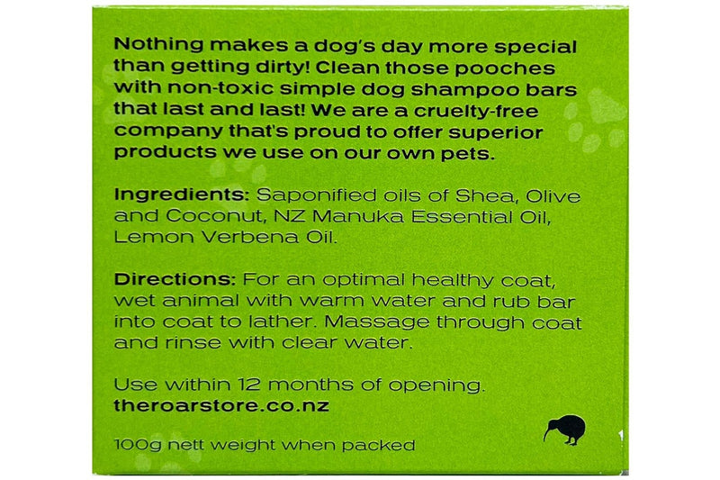 ROAR: Dog Shampoo Bar - 100g