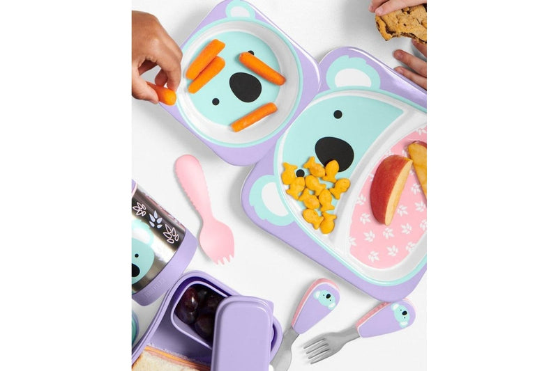 Skip Hop: Zoo Utensils Fork & Spoon Set - Koala