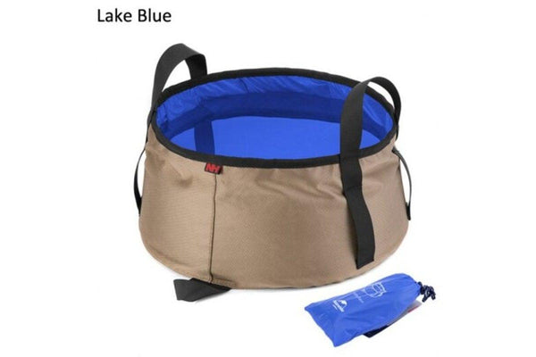 Naturehike 10L Outdoor Folding Wash Basin Lake Blue - Standard