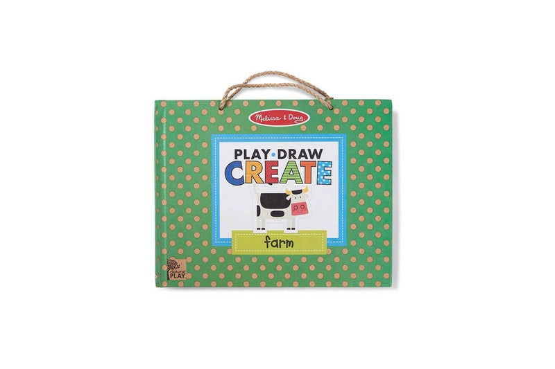 Melissa & Doug: Play, Draw, Create - Farm Fun