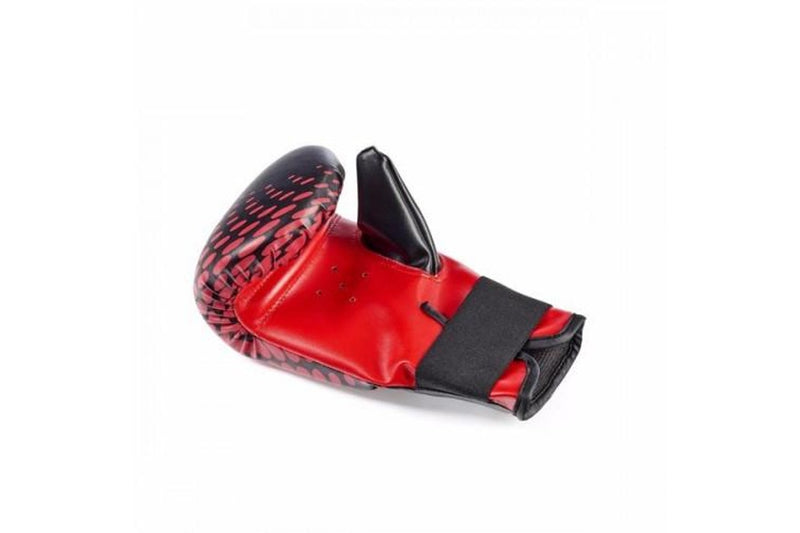 BBE Unisex Adult FS Boxing Mitts (Black/Red) (12oz)