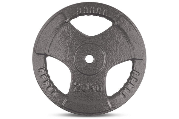 Cortex 20Kg Tri-Grip Standard Plate 25Mm (Pair) - One Size