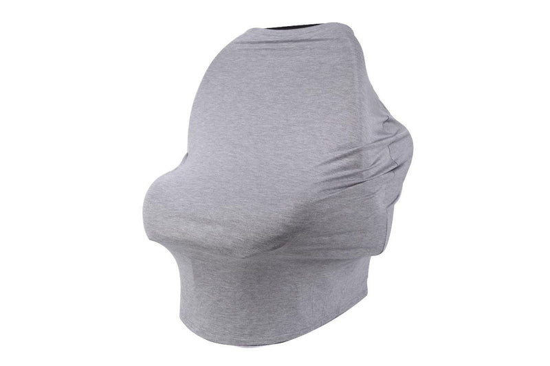 Breastfeeding Cover Cotton Nursing Maternity - Plain Grey