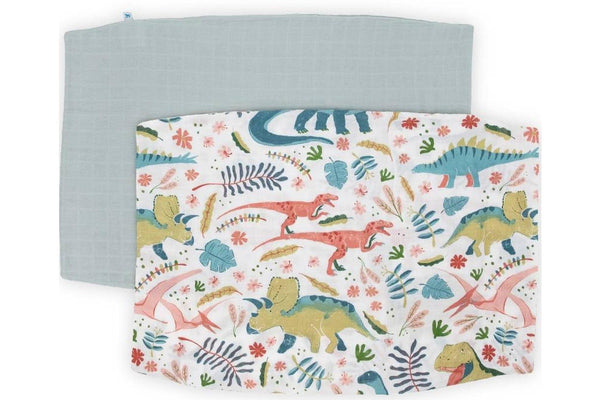 Little Unicorn: Pillowcase Set - Boho Dino (2 Pack)