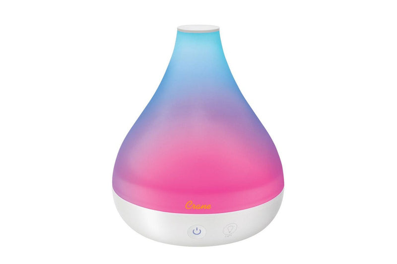 Crane: Cool Mist Humidifier & Aroma Diffuser - White