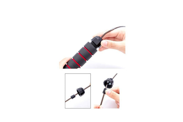 Weighted Adjustable Jump Rope Skipping Rope Ball Bearing Speed Jumping