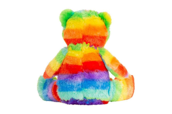 Mumbles Zipped Rainbow Bear Plush Toy (Multicoloured) (One Size)