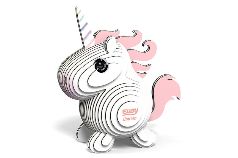 Eugy: Unicorn - 3D Cardboard Model