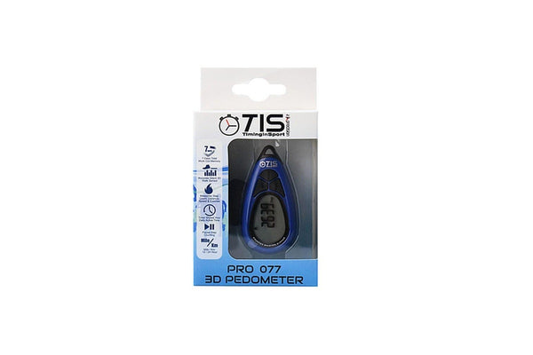 TIS Pro 077 Pedometer (Blue) (One Size)