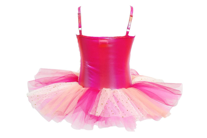 Pink Poppy: Vibrant Vacation - Party Tutu (Size: 3-4)