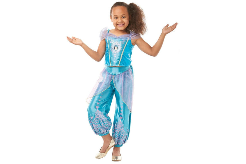 Disney: Jasmine Gem Princess Costume - (Size: 4-6)