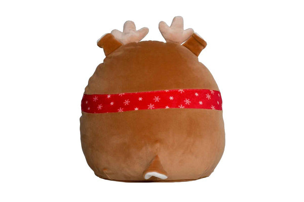 Mumbles Squidgy Deer Christmas Plush Toy (Mid Brown) (One Size)