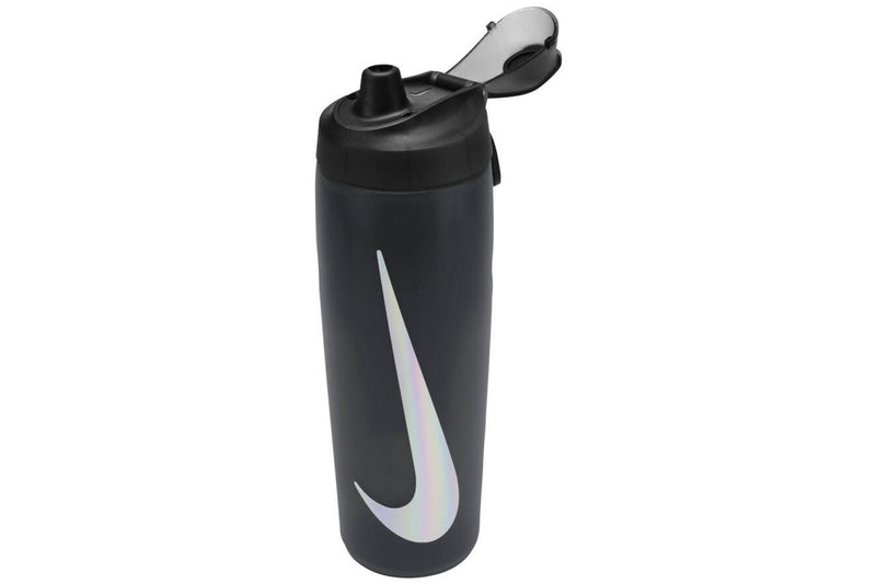 Nike Refuel Bottle with Locking Lid - Anthracite / Black / Silver (710ml)