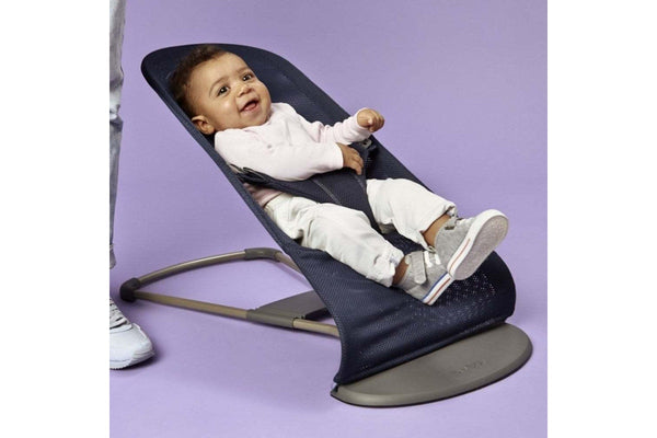 BabyBjorn: Bouncer Bliss Mesh - Navy Blue