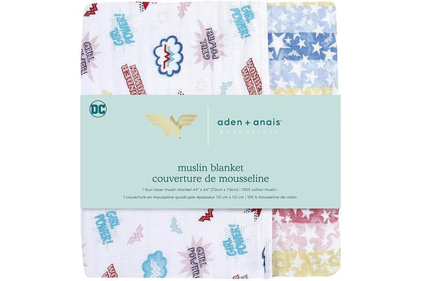 Aden + Anais: DC Comic's Dream Blanket - Wonder Woman