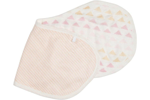 Aden + Anais: Silky Soft Bamboo Burpy Bib - Metallic Primrose Birch