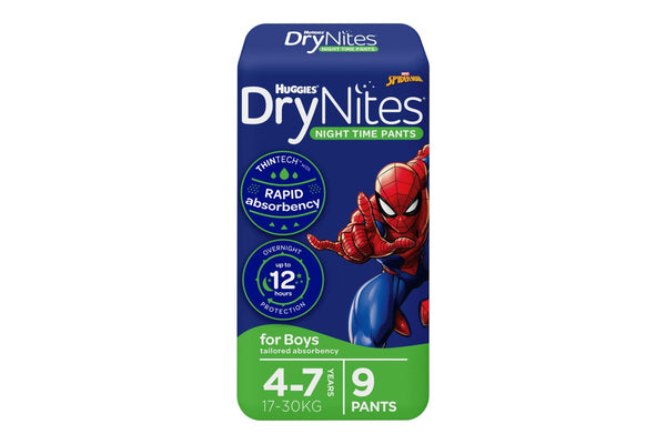 Huggies DryNites Night Time Boys Pants - 4-7 Years