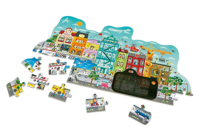 Hape: Animated City Puzzle