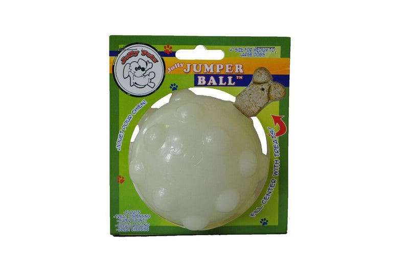 Jolly Pets Jolly Jumper Dog Ball (Greenglow) (4in)