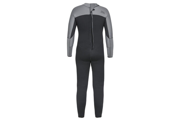 Trespass Diver Mens 5mm Full Length Neoprene Wetsuit (Black) (XS)