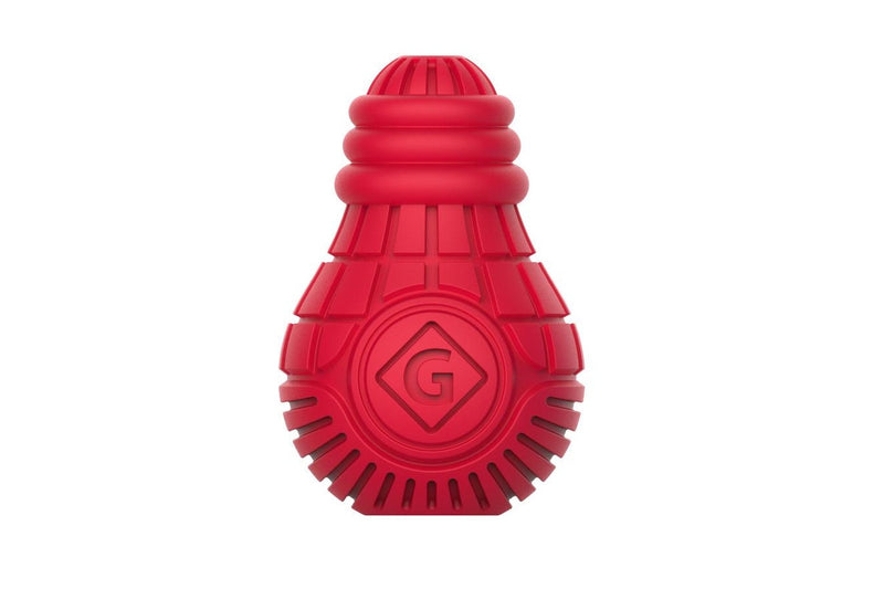 GiGwi: Rubber Bulb, Treat Dispensing Dog Toy - Medium