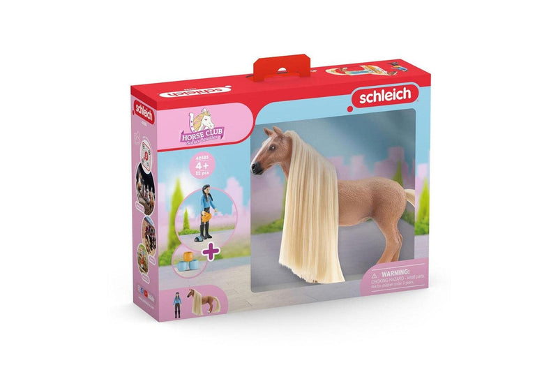 17pc Schleich Kim & Caramelo Horse Action Figure Kids Toy Play Starter Set 3-8y